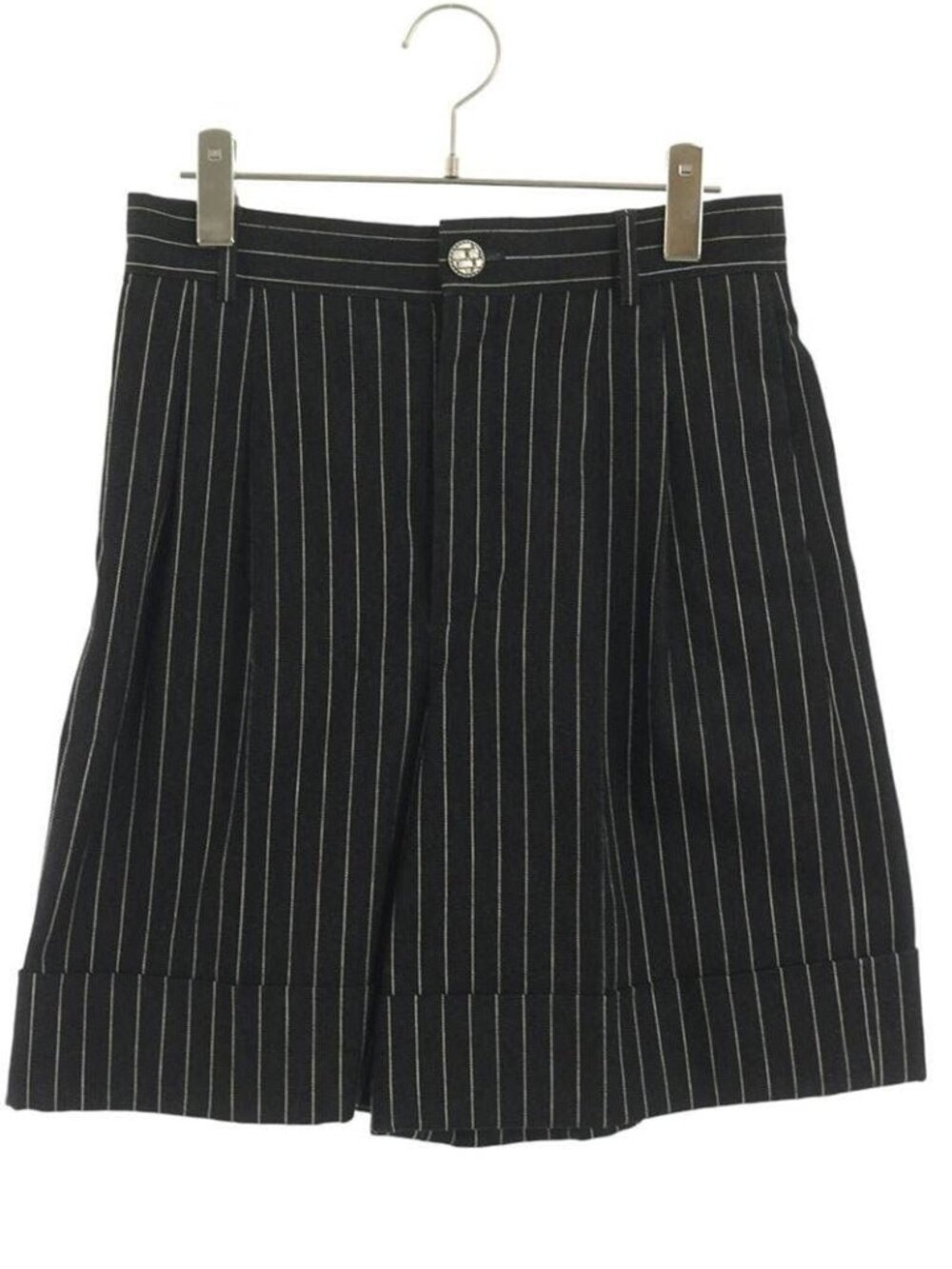 Chanel Striped Shorts 38
